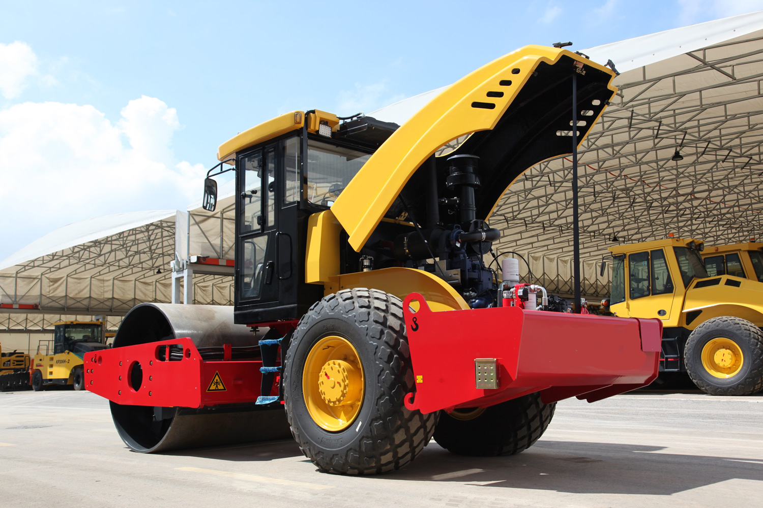 S125D مدحلة اهتزازية أحادية الأسطوانة
